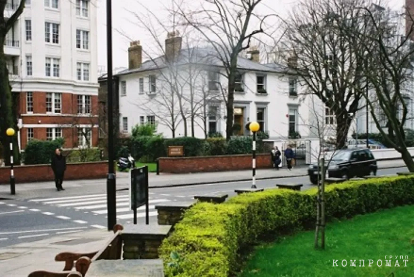 London district of St. John's Wood, where Alsou and Yan Abramov have an apartment