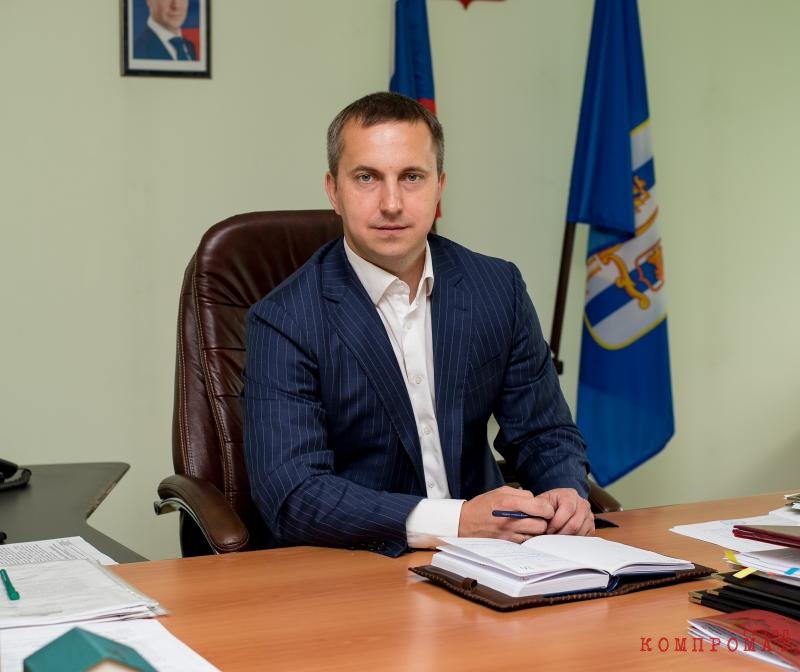 Mayor of Shelekhovsky District Maxim Modin