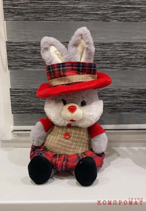 A similar toy with a compartment for sweets can be bought in an online store for a respectable 760–860 rubles. Apparently, most of the money will be spent on bunnies