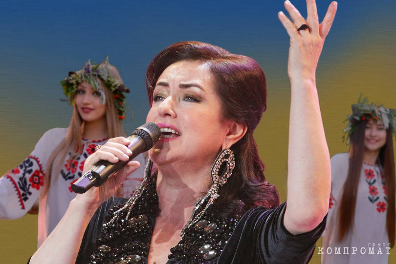 Why did the Russian pop star Tamara Gverdtsiteli sing in mov?